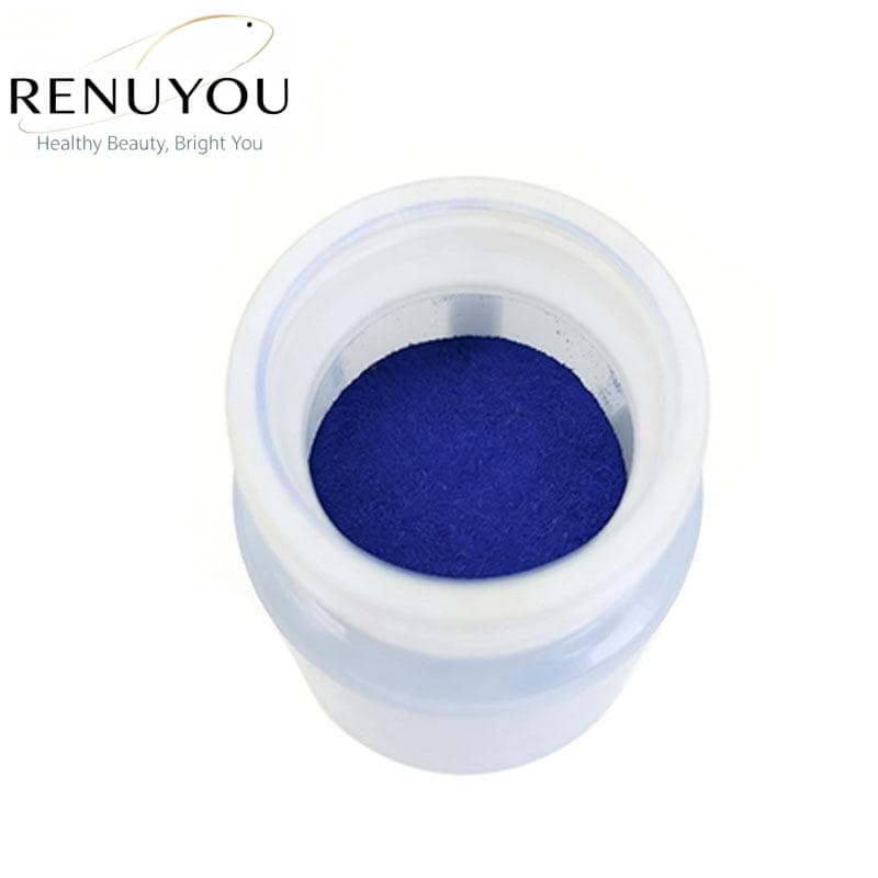 High Quality Cosmetic Raw Material 99% Blue Copper Peptides CAS 49557-75-7 Skin Care Ghk-CU Powder